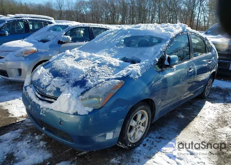 2007 Toyota Prius из США, поврежденный, VIN JTDKB20U577087381